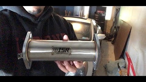 ISR test pipe install genesis coupe