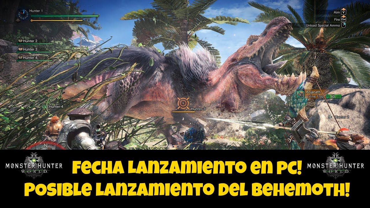 Anunciado Monster Hunter World para PC! Fecha, requisitos y mas ...