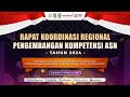 #1 Rapat Koordinasi Regional Pengembangan Kompetensi ASN Tahun 2024