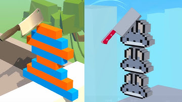 Master Slice vs Almost Cut - Very Satisfying and Relaxing ASMR Slicing Game