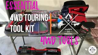 Essential 4wd Touring Tool Kit   Happy Go Travel