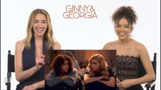 Brianne Howey & Antonia Gentry Interview About GINNY & GEORGIA Season 2