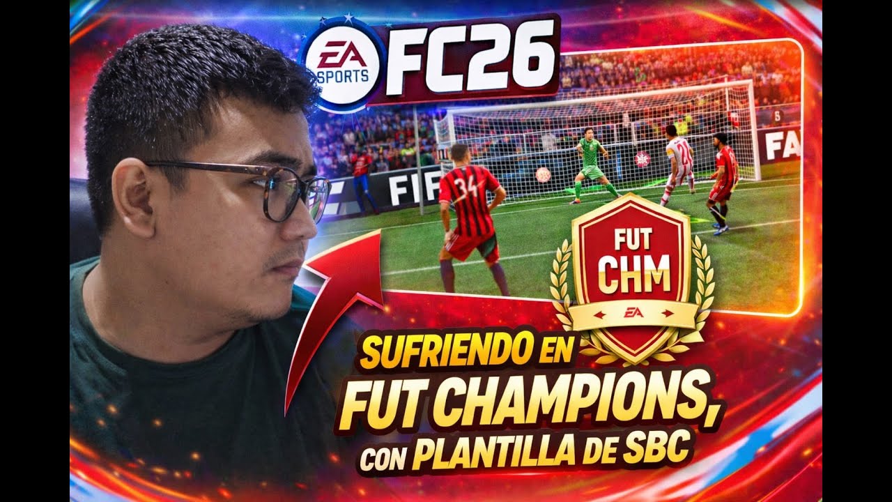 🔥 FC26 FUT Champions con mi equipo barato…