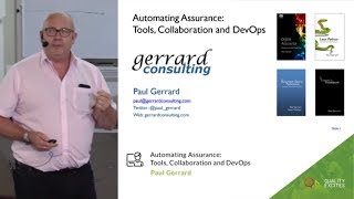 [Quality Excites 2018] "Automating Assurance: Tools, Collaboration and DevOps" Paul Gerrard screenshot 2