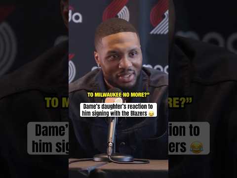Dame's kids are happy to stay in Portland ❤️