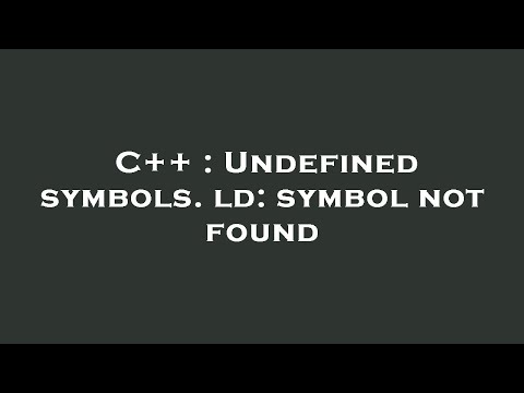 C++ : Undefined