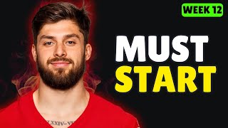 Id Bet Everything On These 9 Players Week 12 Fantasy