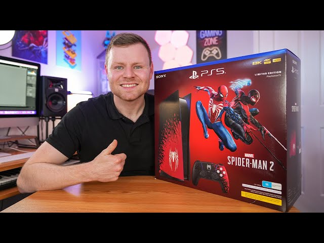 Unboxing the Marvel Spider-Man 2 Limited Edition PS5 Console Bundle: The  Iconic Spider Red's Last Stand! - Gamicsoft