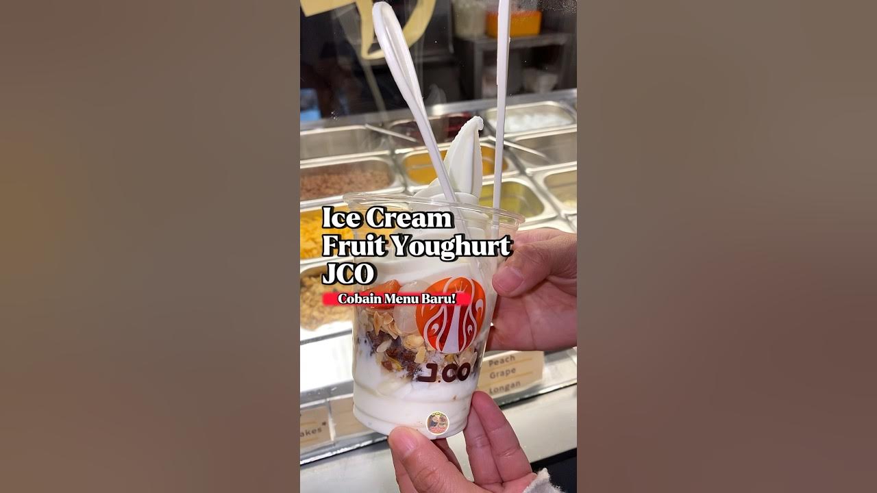 Ice Cream Fruit Yogurt (Menu Baru JCO) shorts YouTube