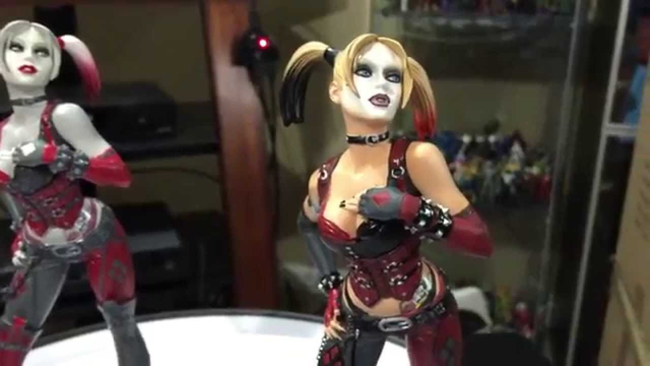 batman arkham city harley quinn statue