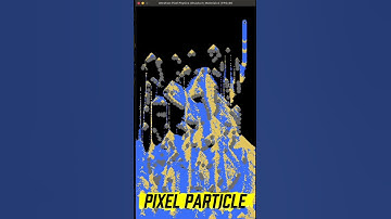 Pixel Simulation Python #coding #python #simulation #pixel
