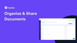 Healthie's Practice Management Software - Documents Feature | Healthie