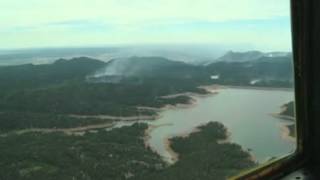 Air National Guard MAFFS Drop Over Colorado Fires