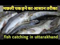 style of fish catching in uttrakhand.