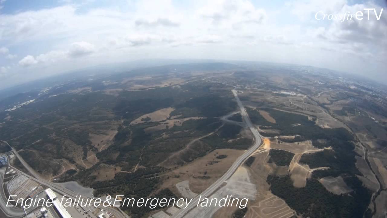 X-Uav Talon Engine Failure&Emergency landing
