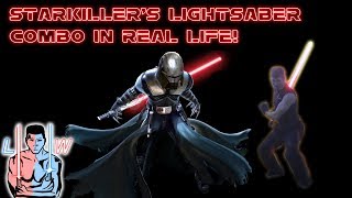 How to Fight Like Starkiller from The Force Unleashed in REAL LIFE!