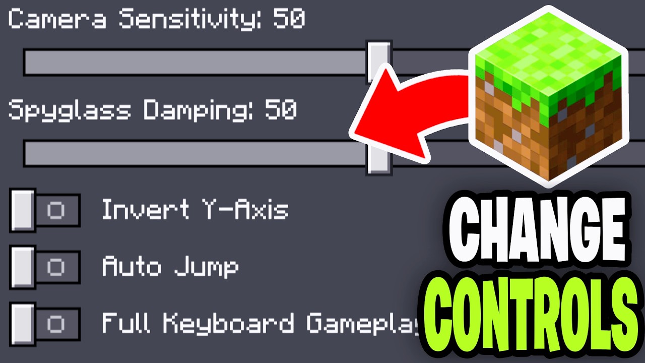 How To Change Controls In Minecraft Bedrock! - Tutorial - YouTube