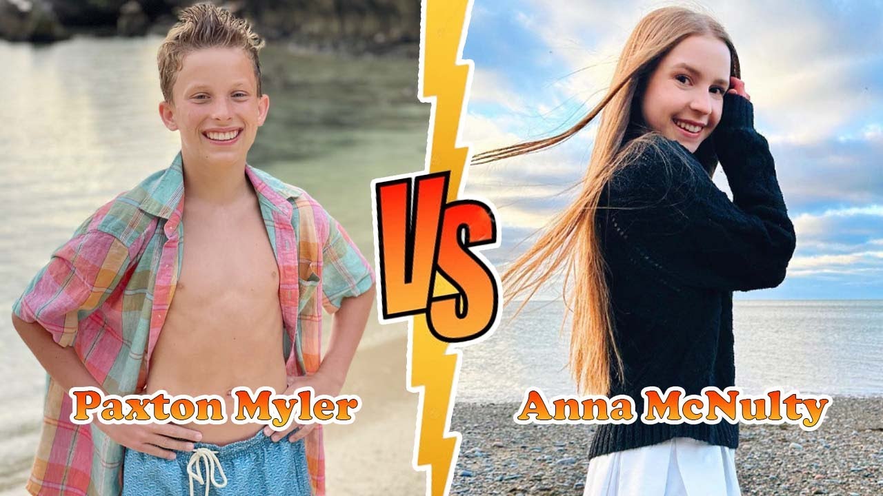 Anna McNulty Vs Paxton Myler (Ninja Kidz Tv) Transformation 👑 New Stars ...