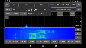 817Companion Android app - panadapter feature