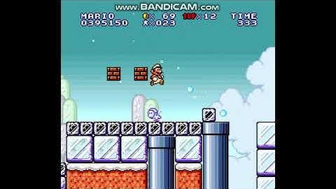 SMW - Super Mario Bros 1X Walkthrough Part 5 - World 5