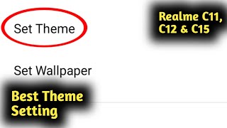 Realme C11, C12 & C15 Best Themes Setting screenshot 5