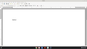 How to install AbiWord 3.0.4 on a Chromebook