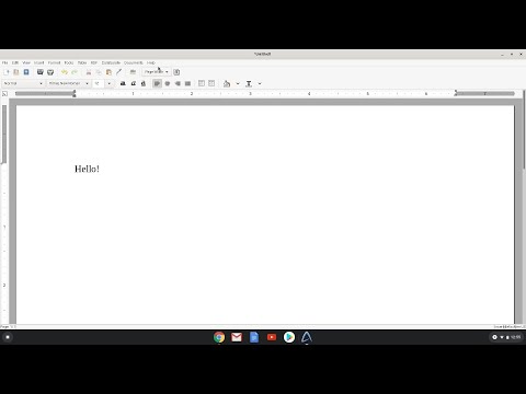 Come installare AbiWord 3.0.4 su un Chromebook