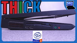 21 Year Old Pentium 4 Laptop Online With Debian 12.