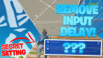 How to REMOVE INPUT Delay / Lag on Console (XBOX / PS4) in Fortnite! (How to Edit faster) *NEW WAY*