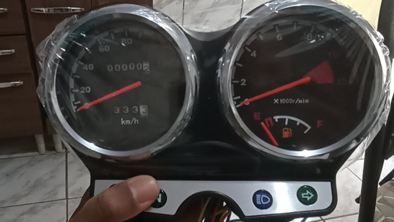 Trocando o painel da Suzuki yes 125 em casa