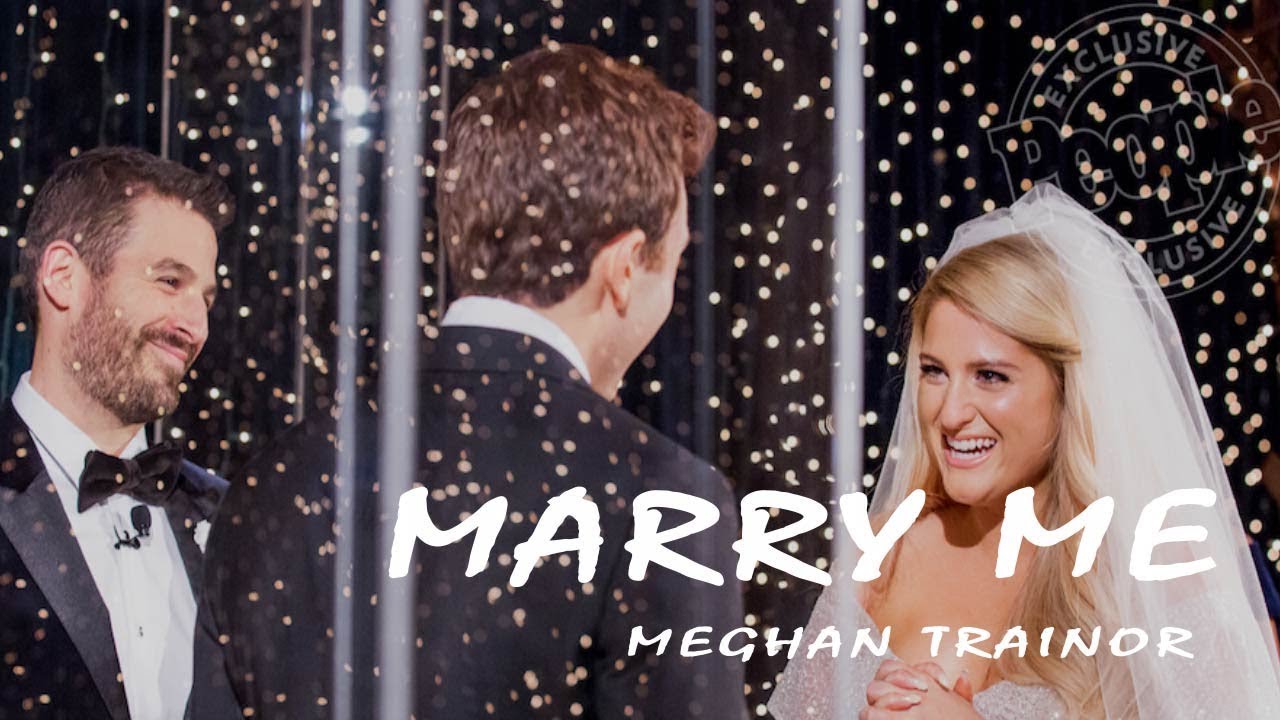 Meghan Trainor Marry Me (Lyrics Video) YouTube