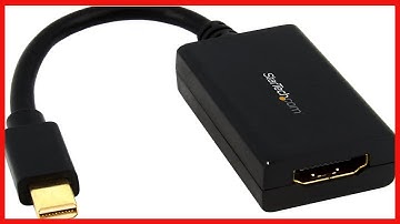 StarTech.com Mini DisplayPort To HDMI Adapter - 1080p - Mini DP To HDMI Monitor/Display/TV