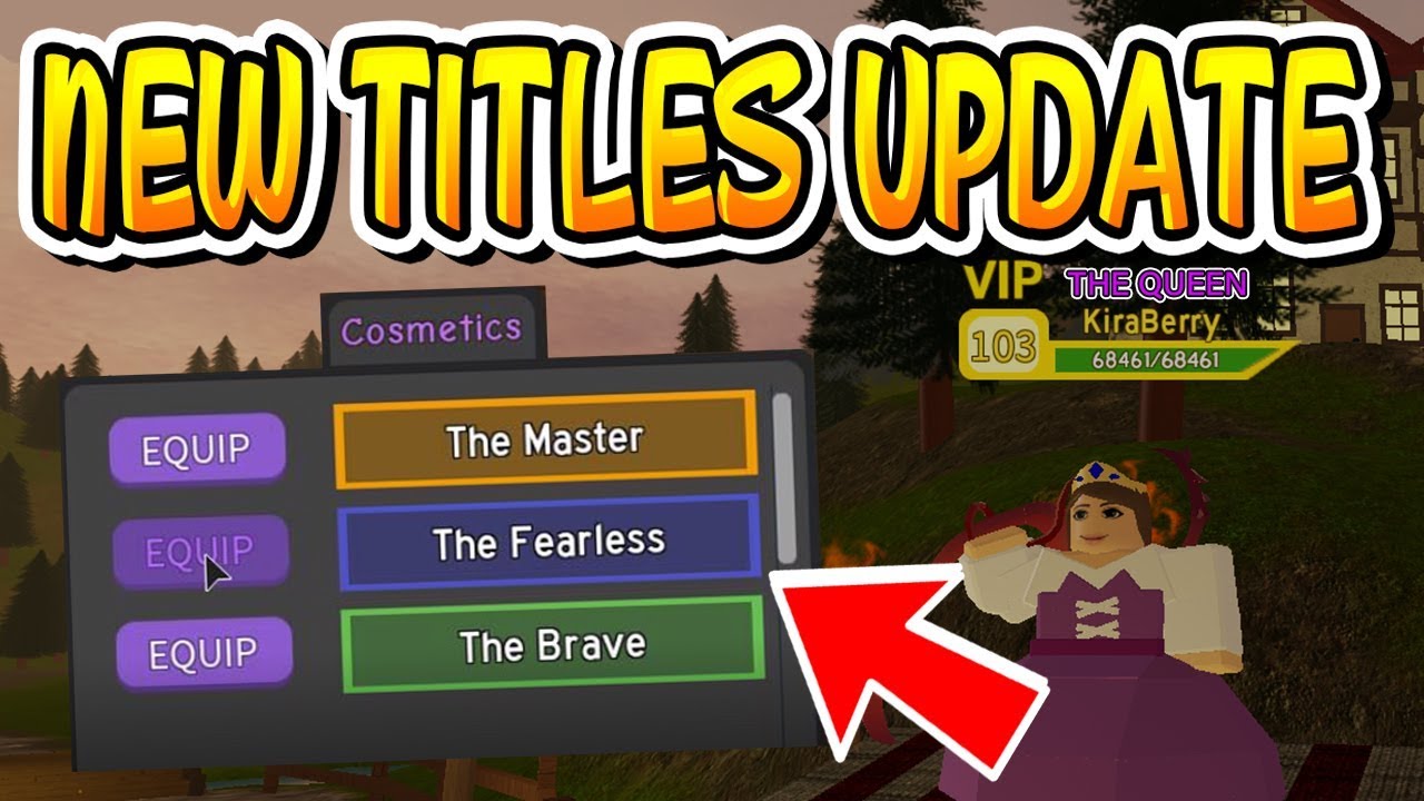 New Titles Update In Dungeon Quest Roblox - roblox dungeon quest new update