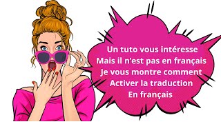 Je vous montre comment activer les sous titres en français sur une chaîne étrangère