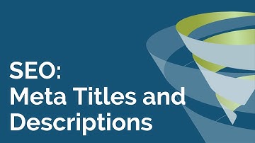 Meta Titles And Descriptions (SEO): T Time With Tillison
