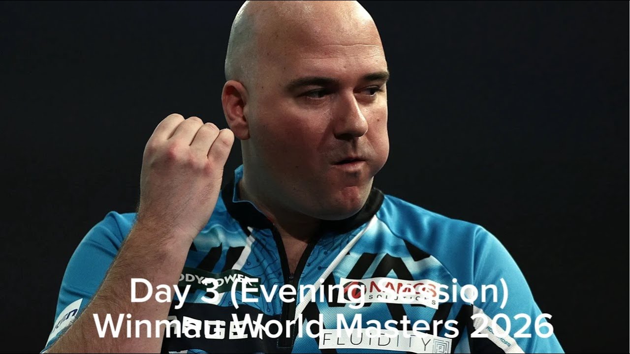 Day 3 (Evening Session) | Live Stream | PDC Winmau World Darts Masters 2026