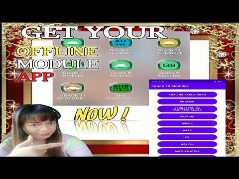 How to DOWNLOAD AN OFFLINE MODULE APP |PUBLIC SCHOOLS |KINDERGATEN ...