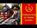 Trains conduits par des enfants 