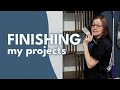 Finally Finishing My Projects | DIY Whitney