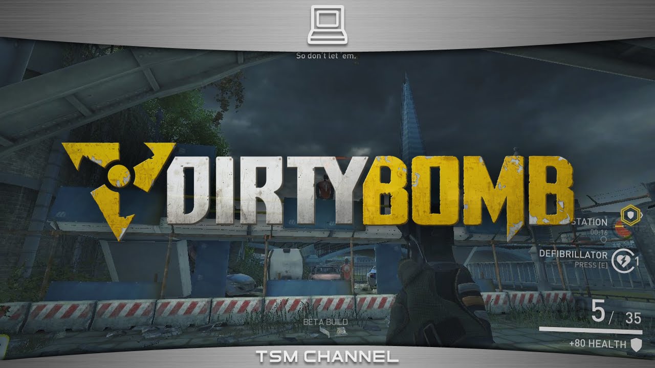 Dirty Bomb Gameplay GeForce 8600M GT (Training Mission) (Open Beta)