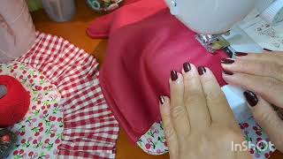 Calza Della Befana In Velluto