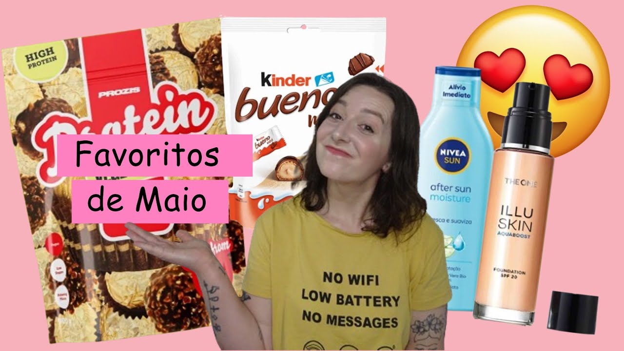 Favoritos do mês de Maio 2024 - YouTube