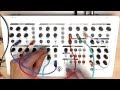 Kilpatrick phenol unboxing and demo  semimodular analog synthesizer