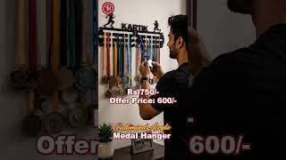 Customized Acrylic Medal Hanger | Display Your Achievements in Style | Offer Price ₹600