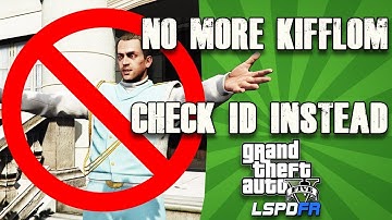 REPLACE Kifflom with CHECK ID INSTEAD - AUDIO FILES! - GTA 5 LSPDFR