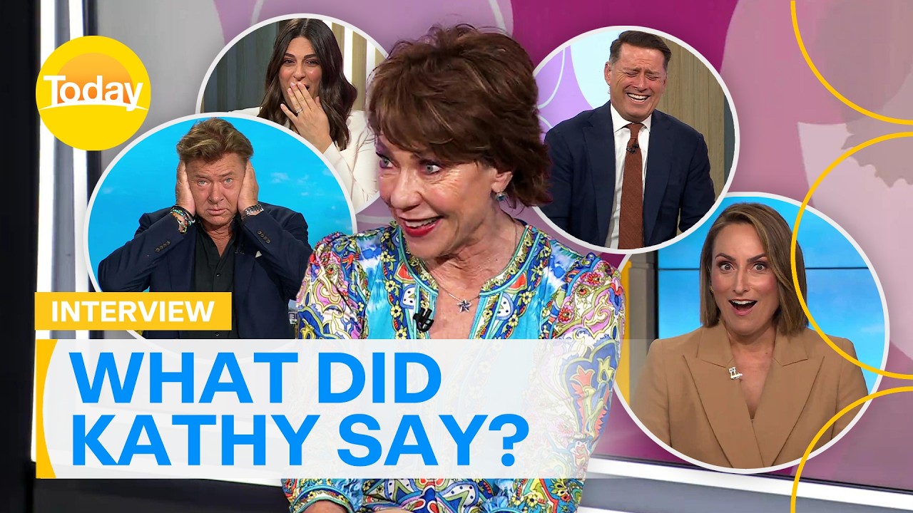 Author Kathy Lette leaves the hosts blushing | Today Show Australia
