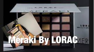 Lorac Pro PALETTE /Meraki tutorial from Boxycharm! &amp; Swatches!