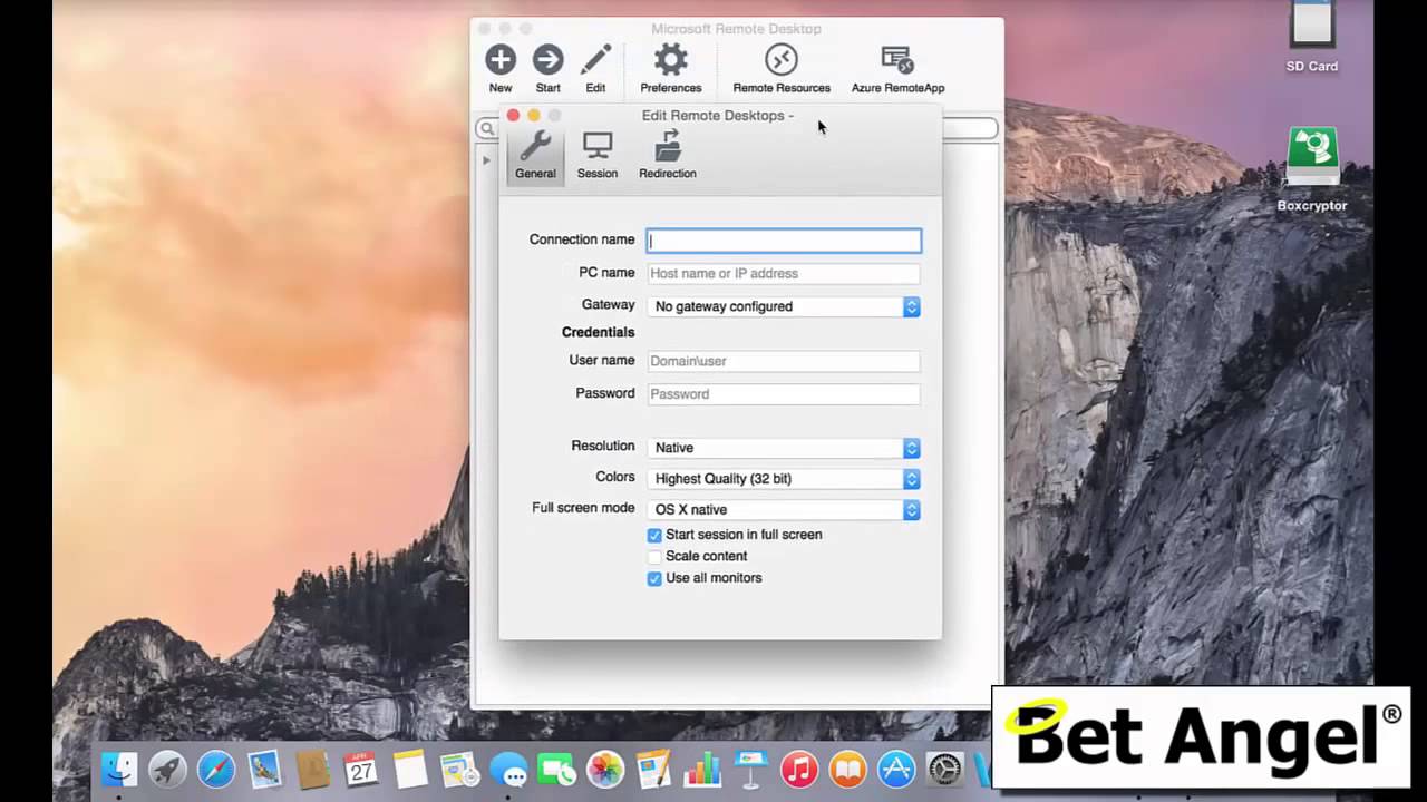 how to rdp using mac