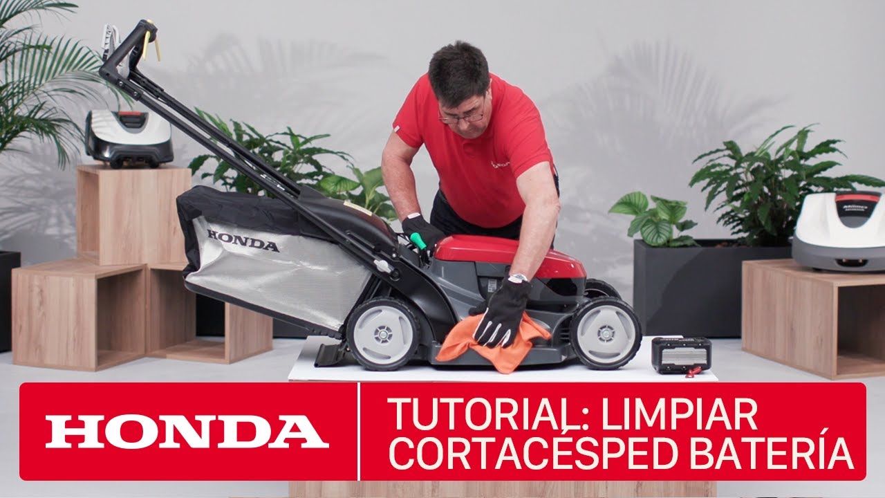 Cómo limpiar tu cortacésped de batería Honda para el invierno 