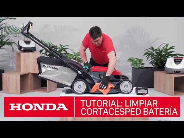 Cómo limpiar tu cortacésped de batería Honda para el invierno 